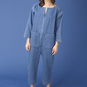 Ilana Kohn Meg Coverall Denim Medium